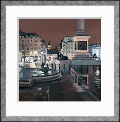 JO QUIGLEY - Rainy Night, Trafalgar Square