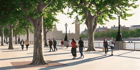 Jo Quigley, September Afternoon, South Bank