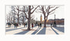 Jo Quigley, Sunset over Parliament - Framed