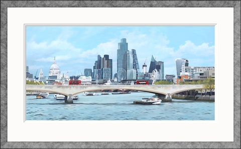 Jo Quigley, The City - Framed