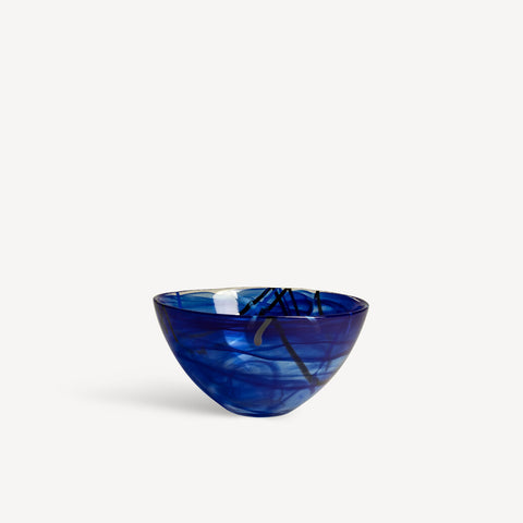 Kosta Boda, Contrast Bowl Blue 230mm