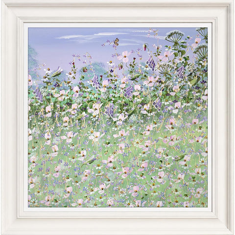 Mary Shaw, Floral Serenity IV - Framed