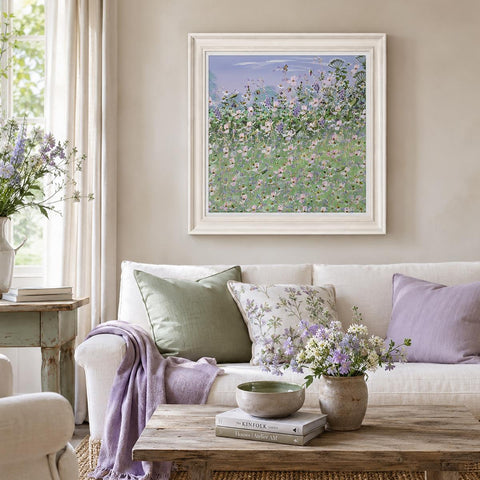 Mary Shaw, Floral Serenity IV - Framed