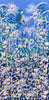 Mary Shaw, Kingfisher and Summer Florals IV Original - Framed