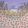 Mary Shaw, Poppies and Bluebells IV Original - Framed