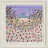 Mary Shaw, Poppies and Bluebells IV Original - Framed