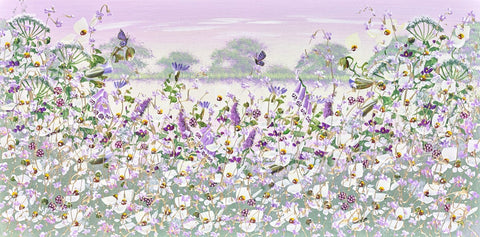 Mary Shaw, Spring Meadow II - Framed