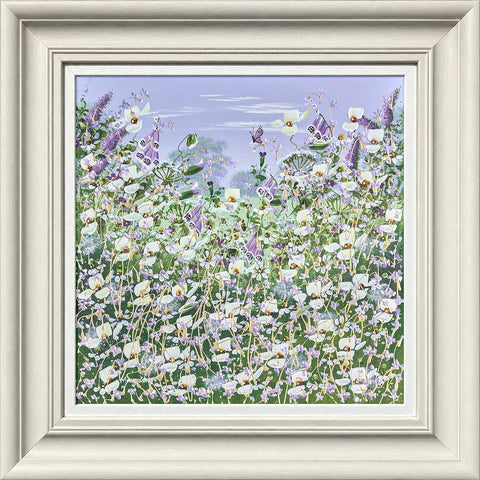 Mary Shaw, Wildflower Paradise VI Original - Framed