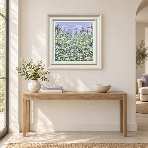 Mary Shaw, Wildflower Paradise VI Original - Framed