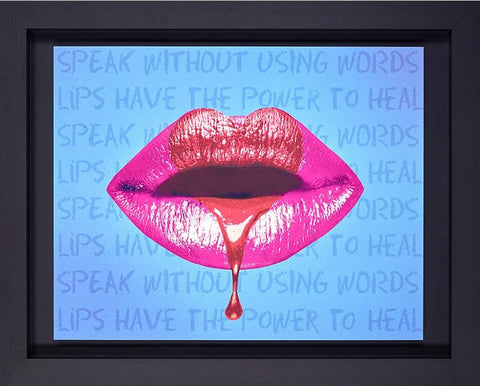 Maxim, Read My Lips - Framed