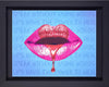 Maxim, Read My Lips - Framed