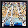 Maya Eventov, Silver Birch By The Sea Original - Framed