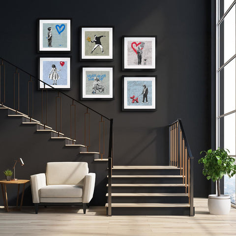 Love Is The Answer Framed Set Of Six