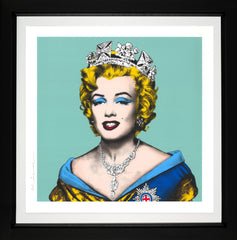 MR BRAINWASH - Queen Marilyn (Blue)