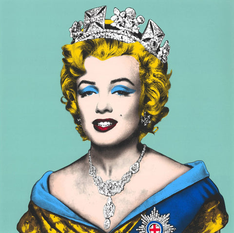 Mr Brainwash, Queen Marilyn - Framed