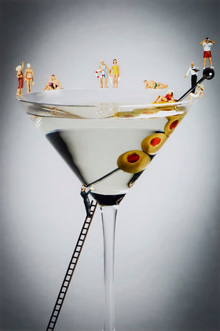 Mr Kuu High Spirits - Framed