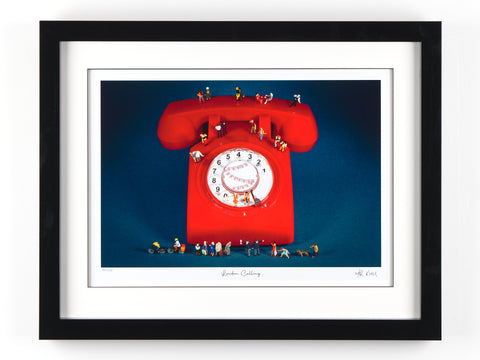 Mr Kuu, London Calling - Framed
