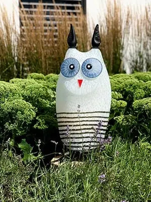 Tawny White Lamp - Outdoor Object