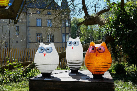 Tawny White Lamp - Outdoor Object