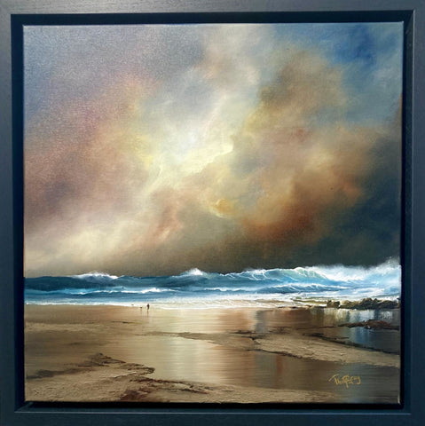 Philip Gray, The Storm's Embrace Original - Framed