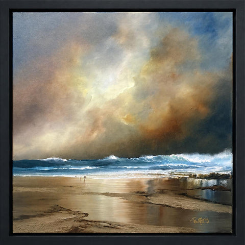 Philip Gray, The Storm's Embrace Original - Framed