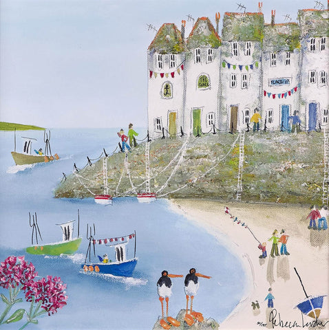 Rebecca Lardner, Harbour Hideaway II - Framed