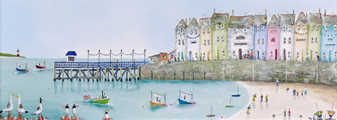 Rebecca Lardner, Tide and Seek - Framed