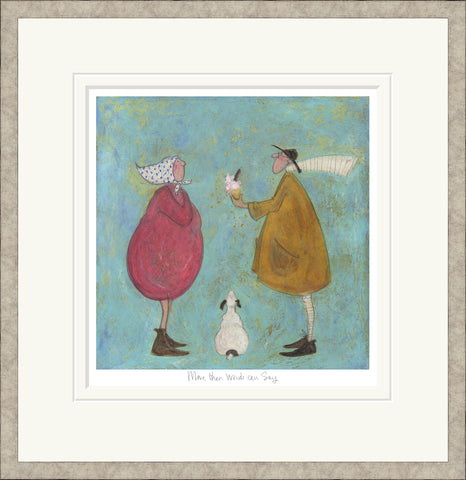 Sam Toft, More Than Words Can Say - Framed