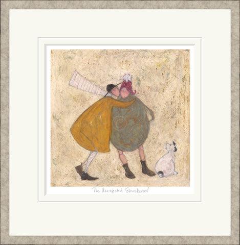 Sam Toft, The Unexpected Smackeroo - Framed