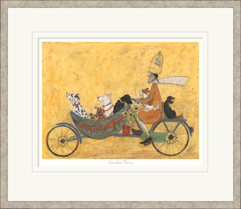 Sam Toft, Sunshine Tours - Framed