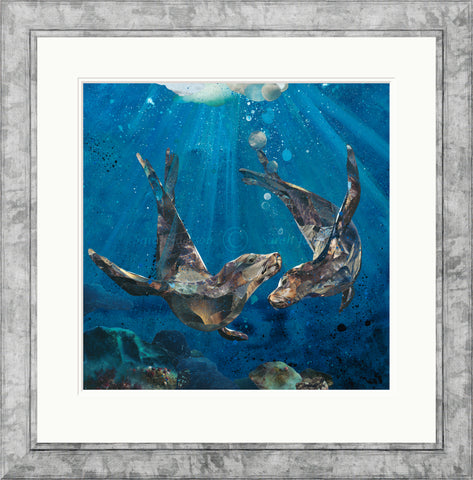 Sarah Jackson, Deep Sea Dancing - Framed