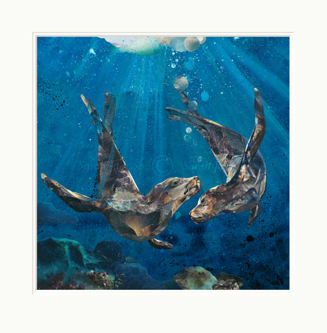 Sarah Jackson, Deep Sea Dancing - Framed