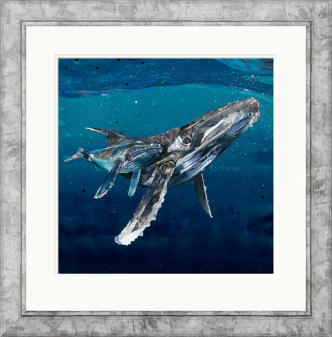 Sarah Jackson, Mother's Song - Framed