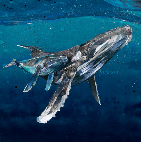 Sarah Jackson, Mother's Song - Framed