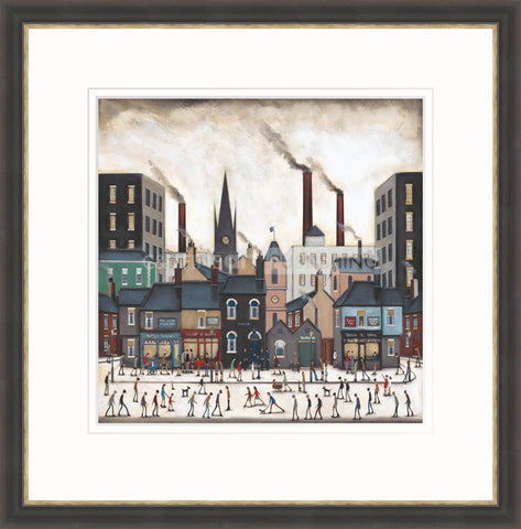 Sean Durkin, A Northern Saturday - Framed