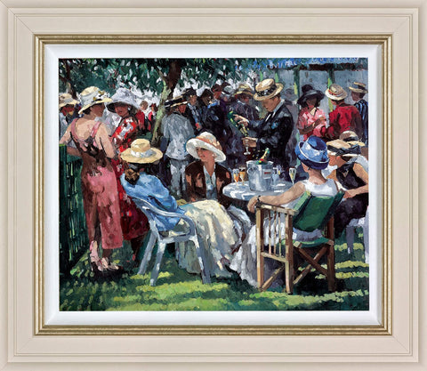 Sherree Valentine Daines, An Elegant Gathering - Framed