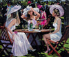 Sherree Valentine Daines, Champagne at Ascot - Framed