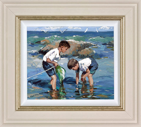 Sherree Valentine Daines, Rockpool Treasures - Framed