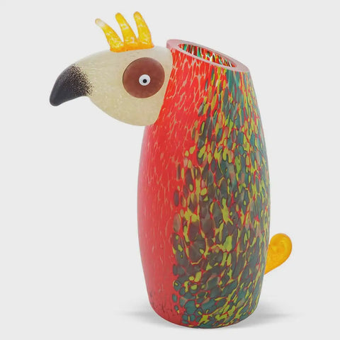 Loro Red Vase
