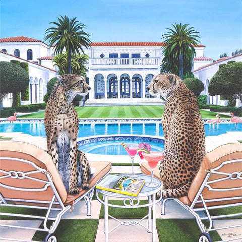 Steve Tandy, Palm Beach Gossip - Framed