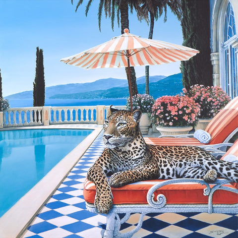Steve Tandy, Summer In Sorrento - Framed