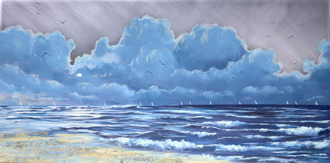 Stiliana Alexieva, End of a Great Day - Framed