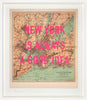 The Real Hackney Dave, New York is Always a Good Idea - Framed