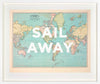 The Real Hackney Dave, Sail Away - Framed