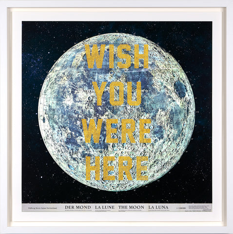 Real Hackney Dave, Wish You Were Here - Framed