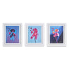 Tim Fowler, Set of 3 Orchids - Framed