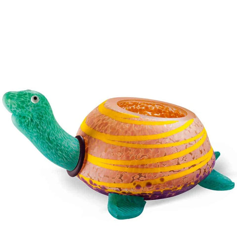 Toby Glass Bowl Turtle Apricot