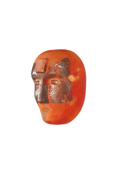 KOSTA BODA - Brains Looks In Orange Limited Edition