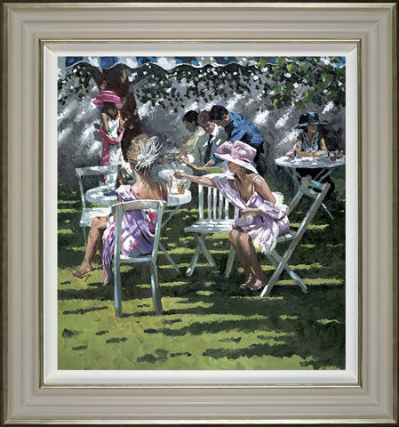 Champagne In The Shadows Sherree Valentine Daines Framed