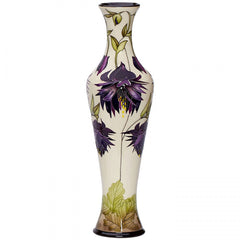 MOORCROFT - Black Barlow Vase 137/12